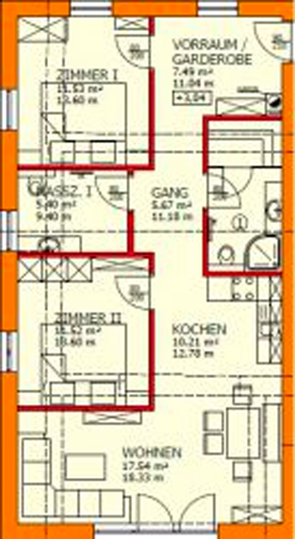 apartments kronhofer 2 4 grundriss